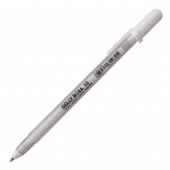 ручка гелевая SAKURA белая 1мм