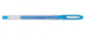 Ручка гелевая Signo Angelic Colour UM-120, голубой, 0.7 мм.