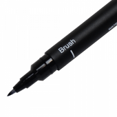 Линер PIN brush (кисть) - 200(S), чёрный